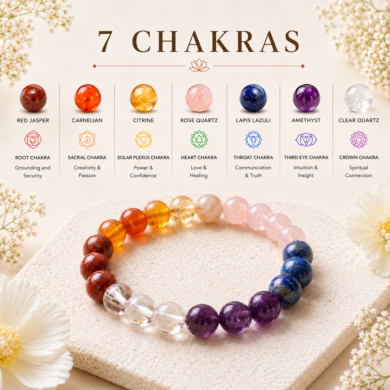 7 Chakra Bracelet - Energy Balance